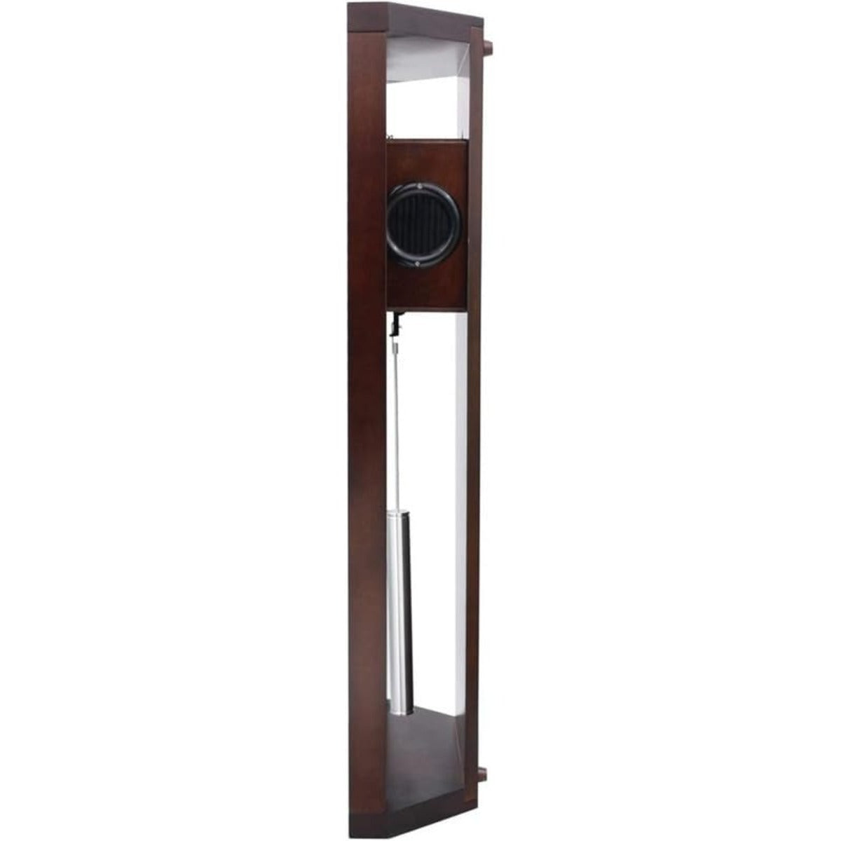 Seiko Wall Clock Elegant Brown Wooden Case Pendulum Dual Chime QXH068BN