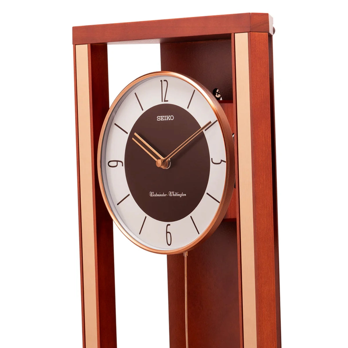 Seiko Wall Clock Modern Pendulum for Home QXH068ZN