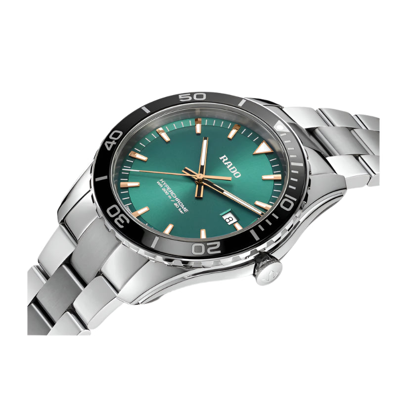 RADO HyperChrome Men Quartz Turquoise Dial Watch R32156313