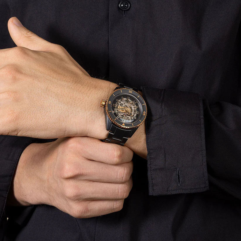 RADO Captain Cook High-Tech Ceramic Skeleton Men's Automatic Watch R32192152