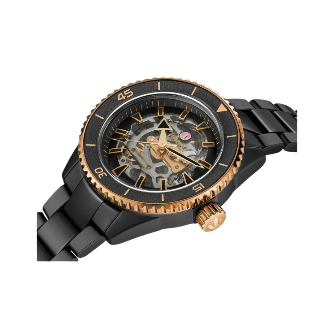 RADO Captain Cook High-Tech Ceramic Skeleton Men's Automatic Watch R32192152