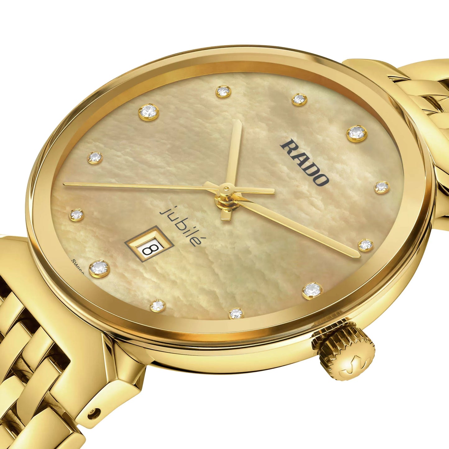 RADO Florence Diamonds Golden Dial Women watch R48915903