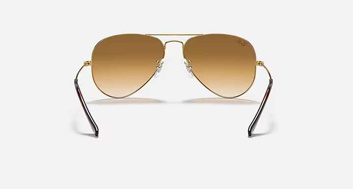 Ray-Ban RB3025 001/51 58mm Aviator – Gold Frame, Gradient Brown Lenses