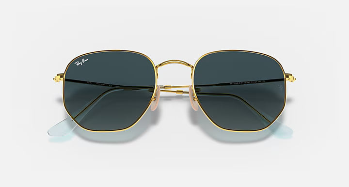 Ray-Ban RB3548N 91233M Unisex Irregular Sunglasses – 51mm Gradient Blue Lenses