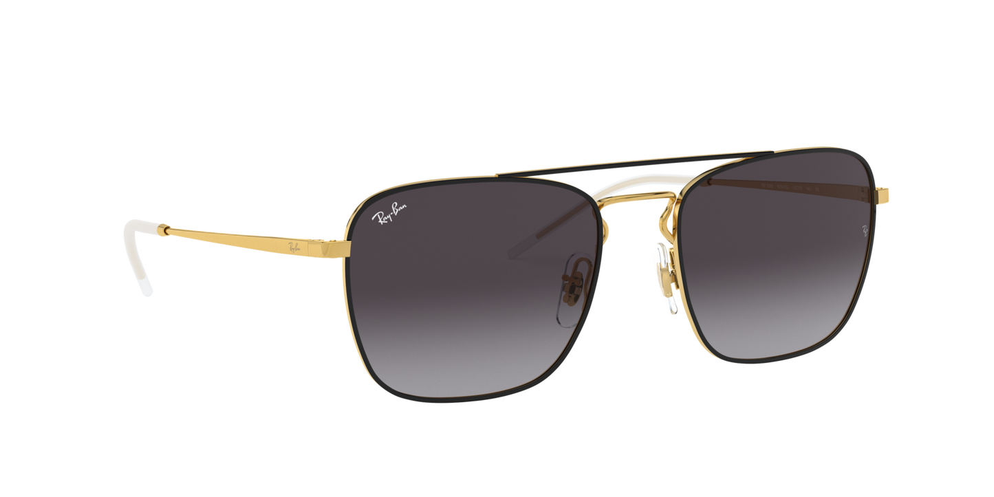 Ray-Ban RB3588 9054/8G Sunglasses – 55mm Light Grey Gradient to Dark Grey Lenses