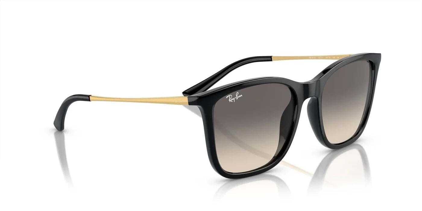 Ray-Ban RB4410I 601/11 55 Women's Sunglasses – Protective Black Frame with Grey Standard Lenses