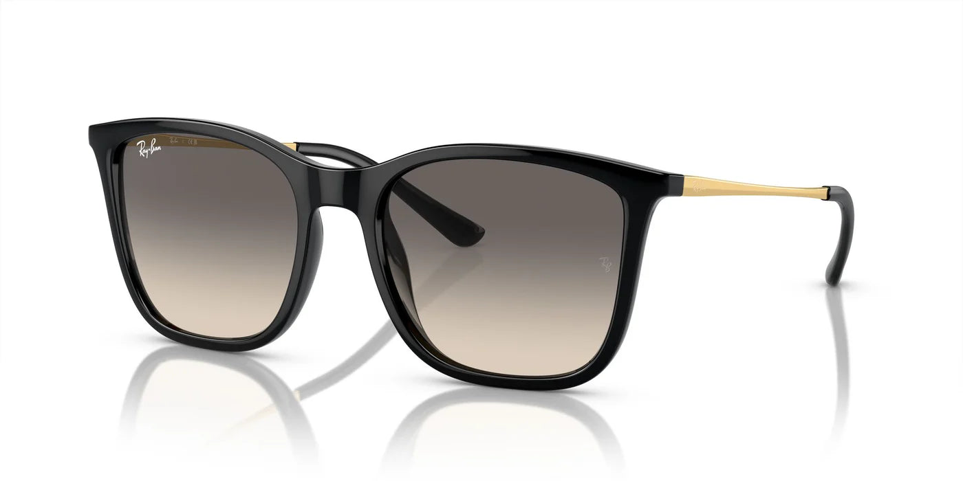 Ray-Ban RB4410I 601/11 55 Women's Sunglasses – Protective Black Frame with Grey Standard Lenses