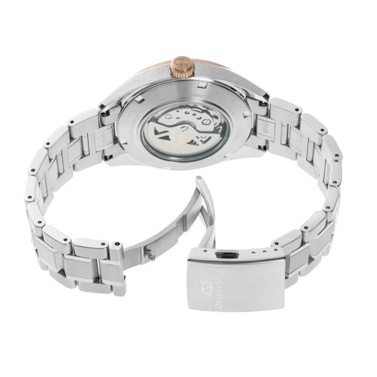Orient Star Silver Dial Analog Automatic Men's Watch RE-AV0123G00B
