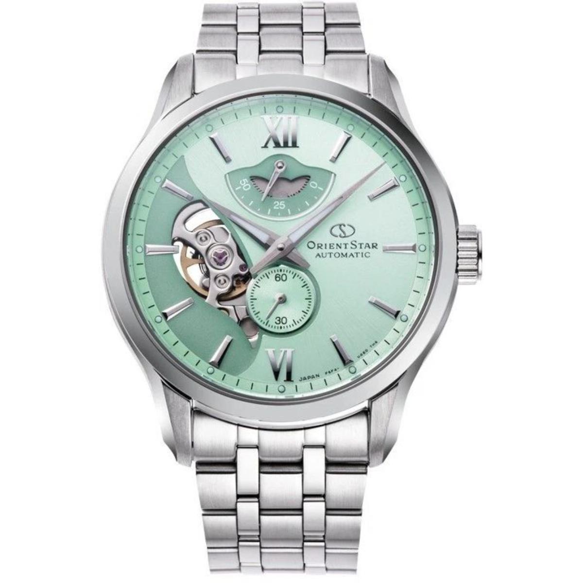Orient Star Mechanical blue Dial Automatic Men's Watch RE-AV0B11E