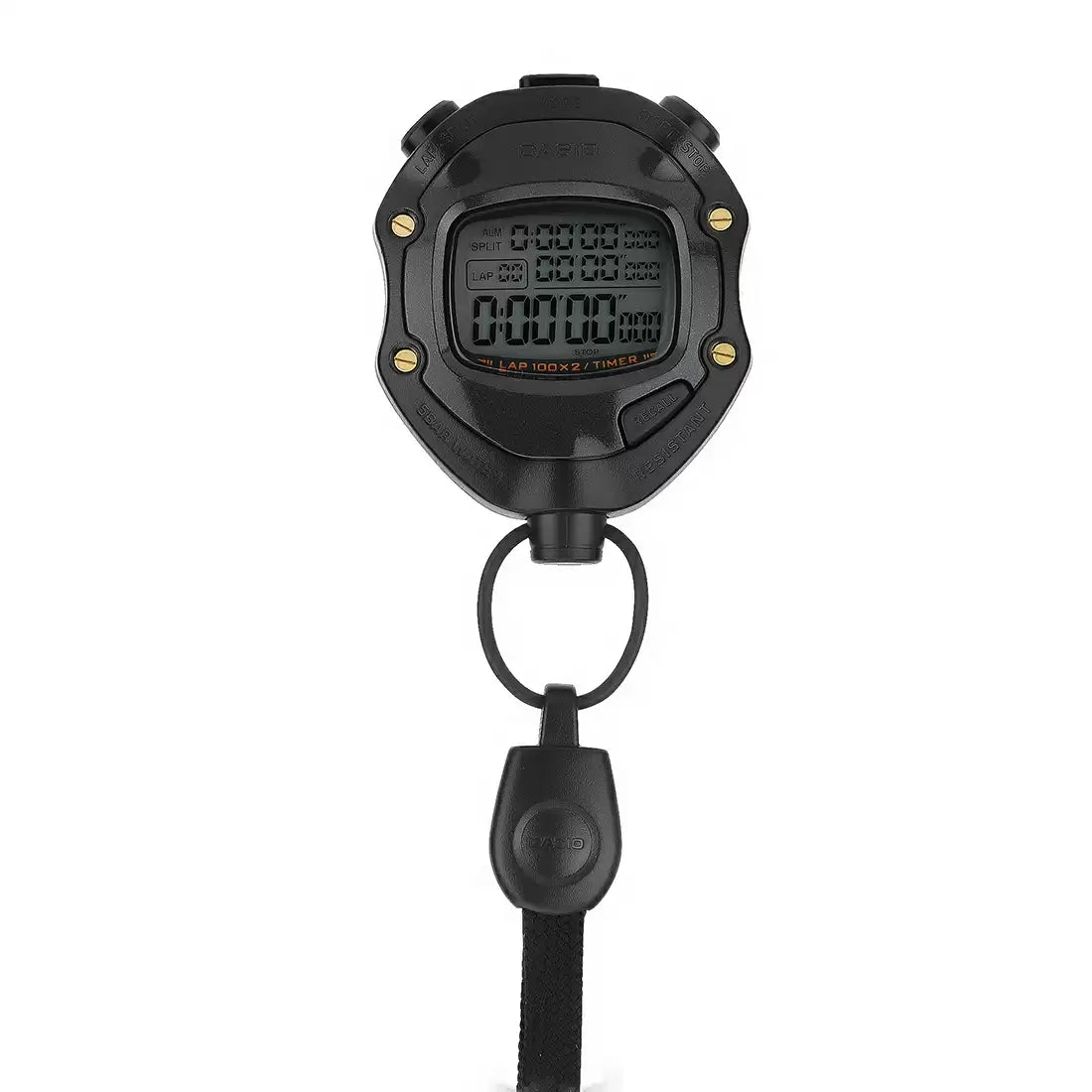 Casio STOP WATCHES HS-80TW-1DF - S055 Black Digital - Unisex Watch