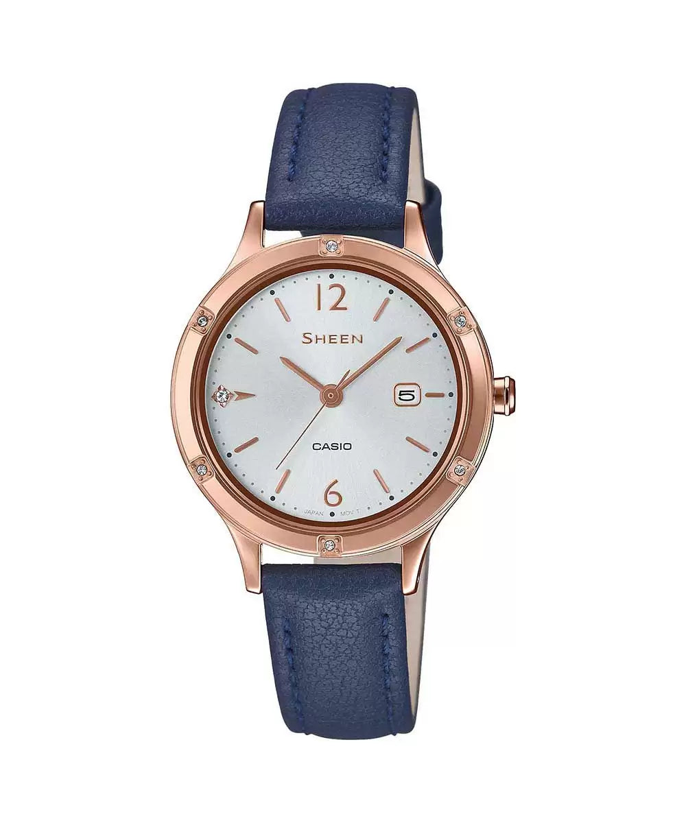 Casio SHEEN SHE-4533PGL-7BUDF - SH208 Pink Gold IP - Women's Watch