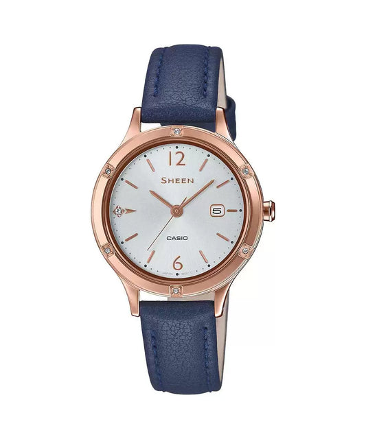 Casio SHEEN SHE-4533PGL-7BUDF - SH208 Pink Gold IP - Women's Watch
