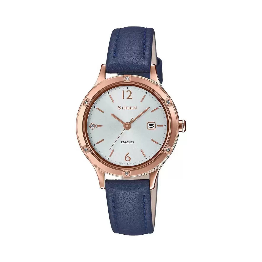 Casio SHEEN SHE-4533PGL-7BUDF - SH208 Pink Gold IP - Women's Watch