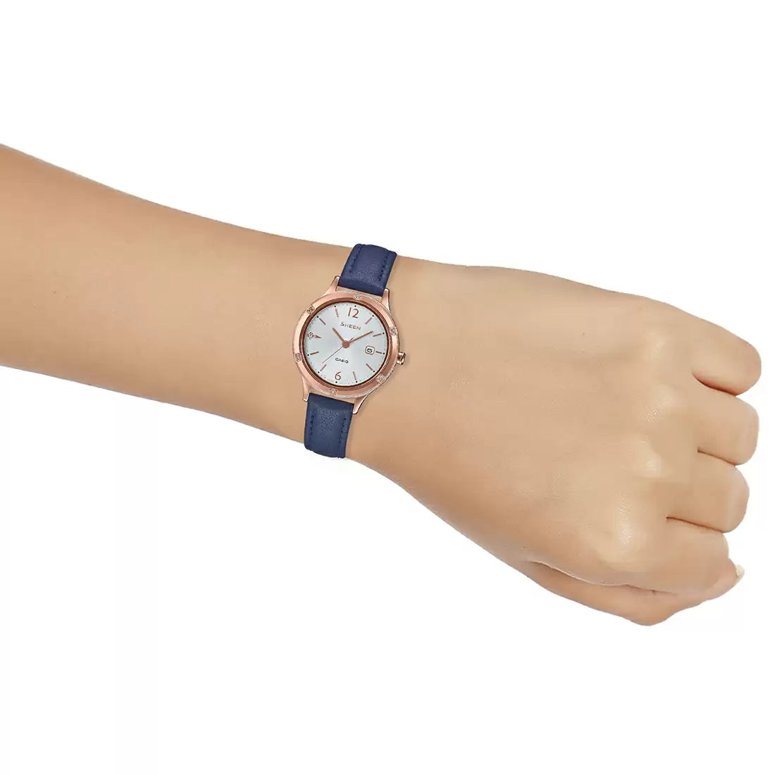 Casio SHEEN SHE-4533PGL-7BUDF - SH208 Pink Gold IP - Women's Watch