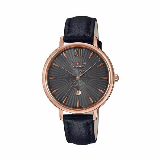 Casio SHEEN SHE-4534PGL-1AUDF - SH221 Pink Gold IP - Women's Watch