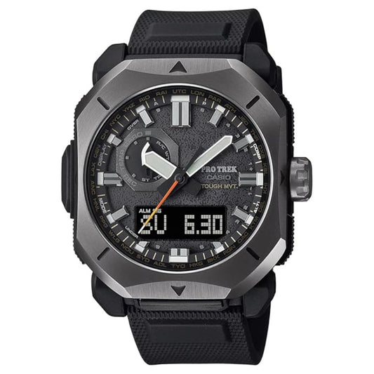 Casio PROTREK PRW-6900Y-1PR - Analog-Digital Black Dial Men's Watch SL128