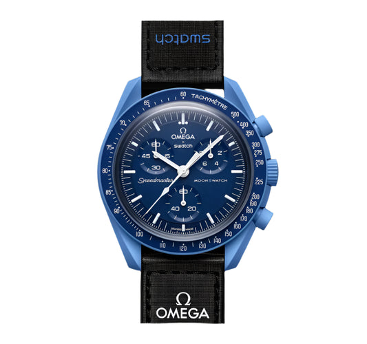 Swatch X Omega Bioceramic Moonswatch Mission to Neptune - SO33N100