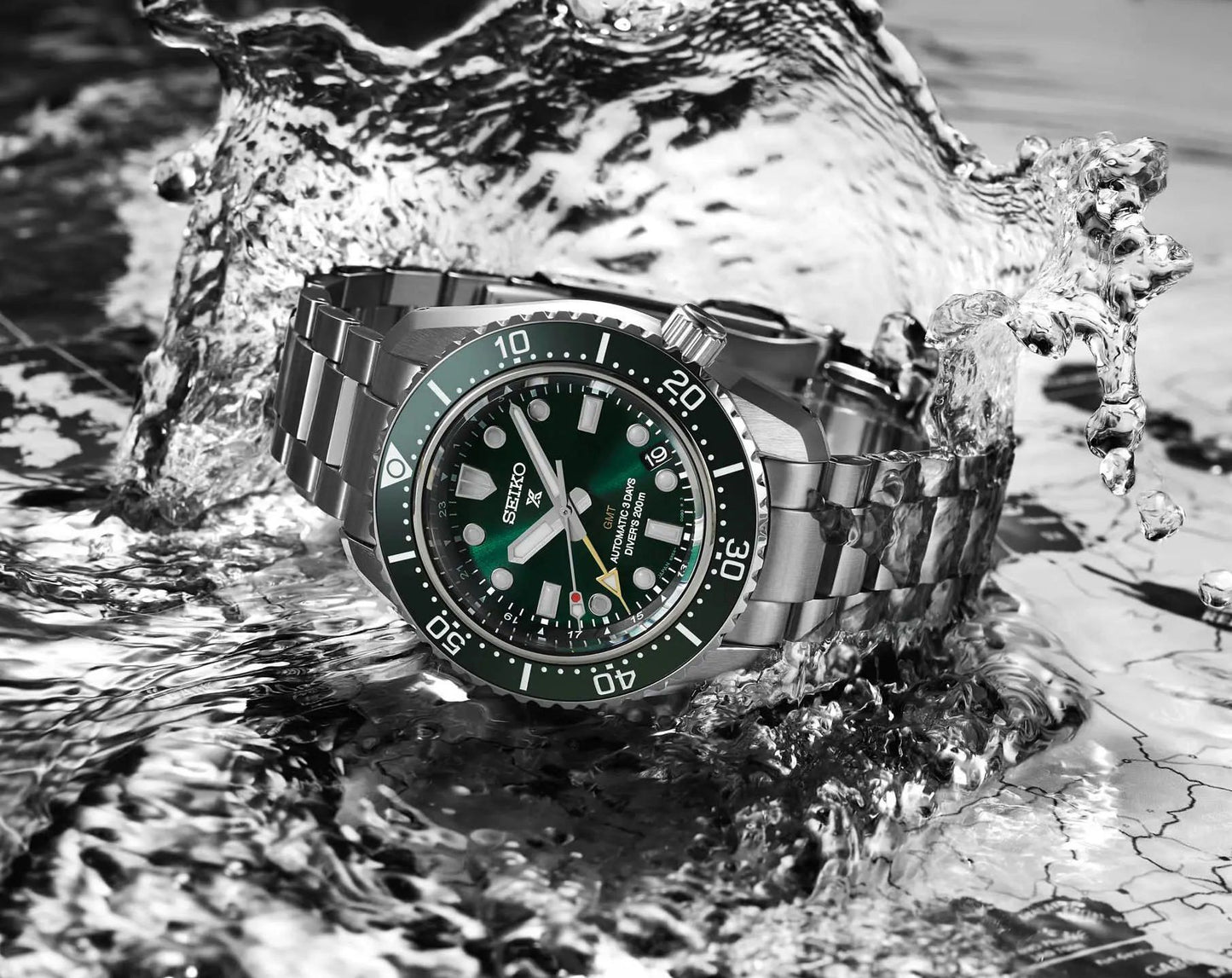 Seiko Prospex Marine Green Automatic GMT - SPB381J1
