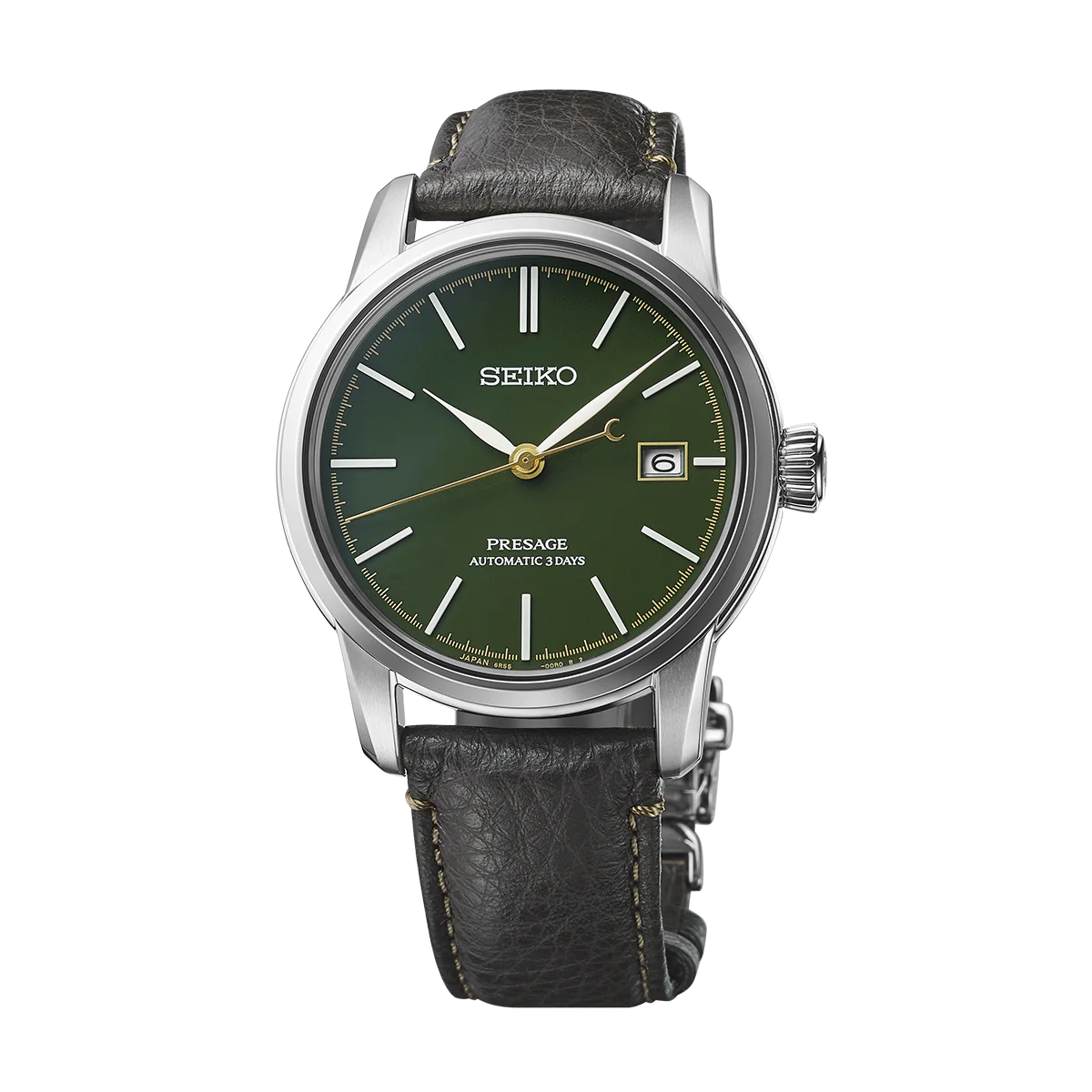 Presage Craftsmanship Series Natural Green Urushi Lacquer Men's Watch – SPB407J1