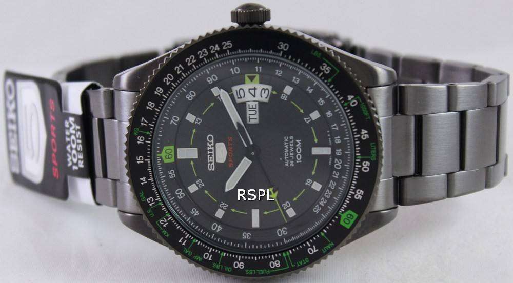 Seiko 5 Sports Automatic Pilot Analog Watch For Men - SRP617K1