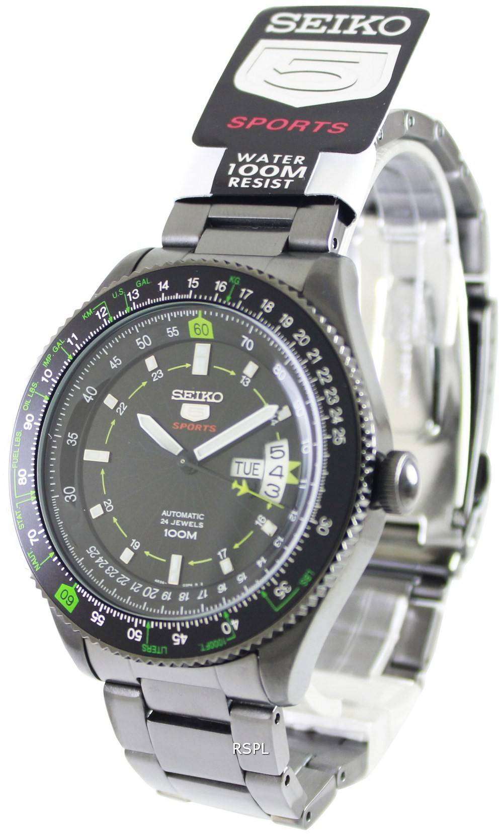Seiko 5 Sports Automatic Pilot Analog Watch For Men - SRP617K1