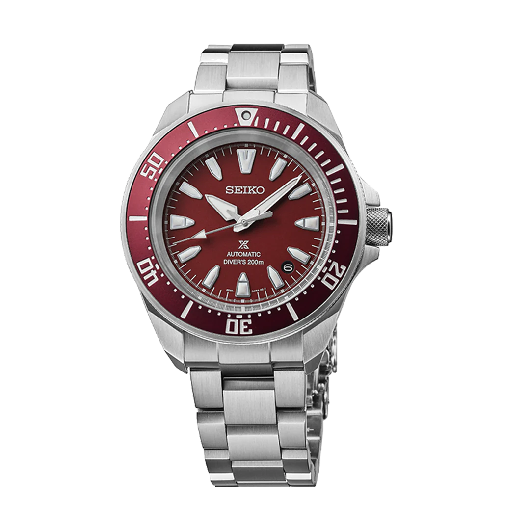 SEIKO Prospex 4R Red ‘Shog-urai’ Diver's Men Watch SRPL11K1