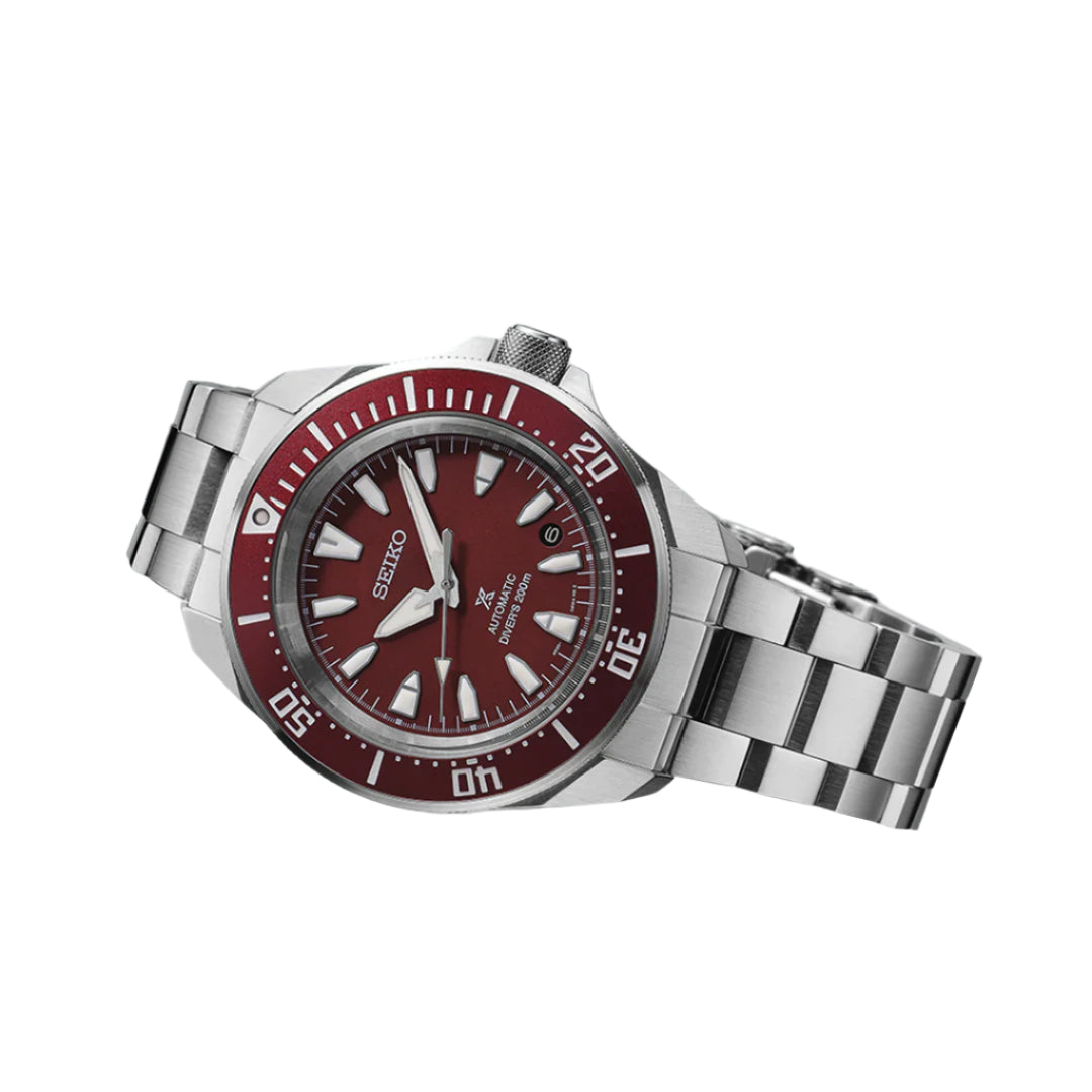 SEIKO Prospex 4R Red ‘Shog-urai’ Diver's Men Watch SRPL11K1
