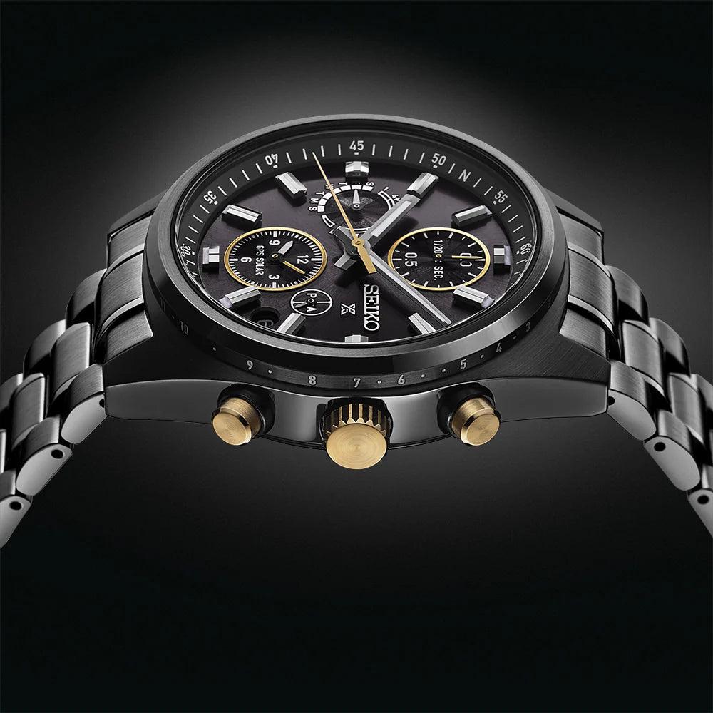 Prospex GPS Solar Chrono Speedtimer Limited Edition 100th Anniversary Black - SSH169J1