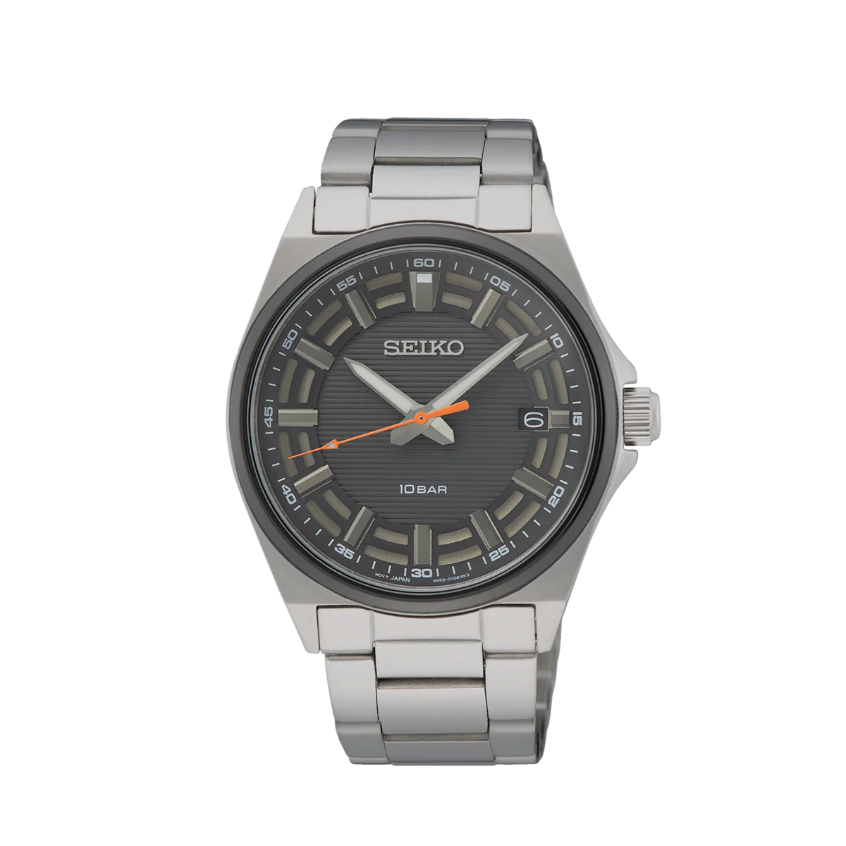 SEIKO Dress 40mm Grey Dial Watch for Men - SUR507P1