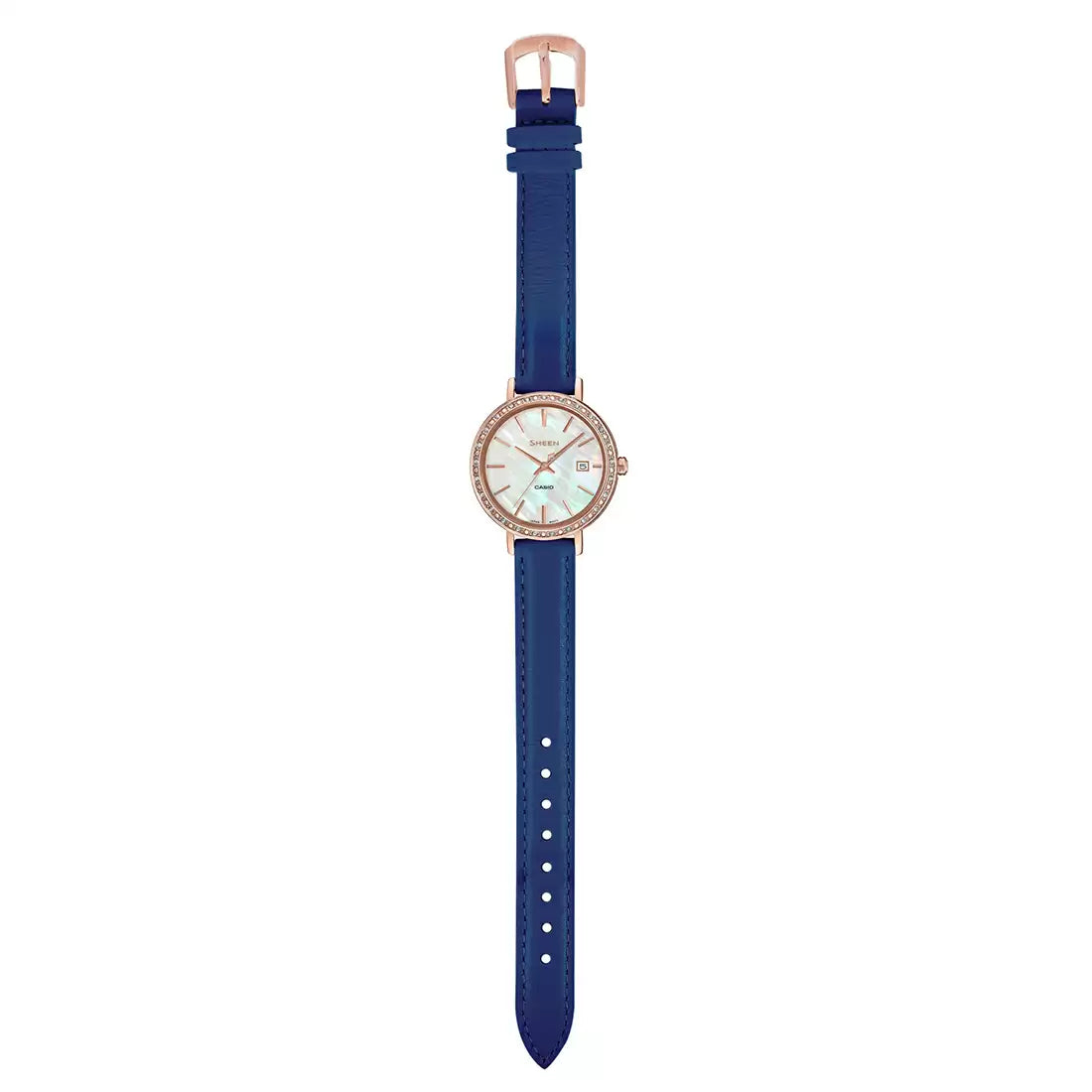Casio SHEEN SHE-4052PGL-7AUDF - SX245 Pink Gold IP - Women's Watch