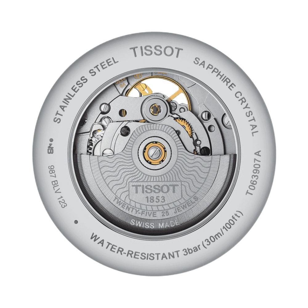 Tissot Tradition Powermatic 80 Open Heart Men Watch T0639072203801