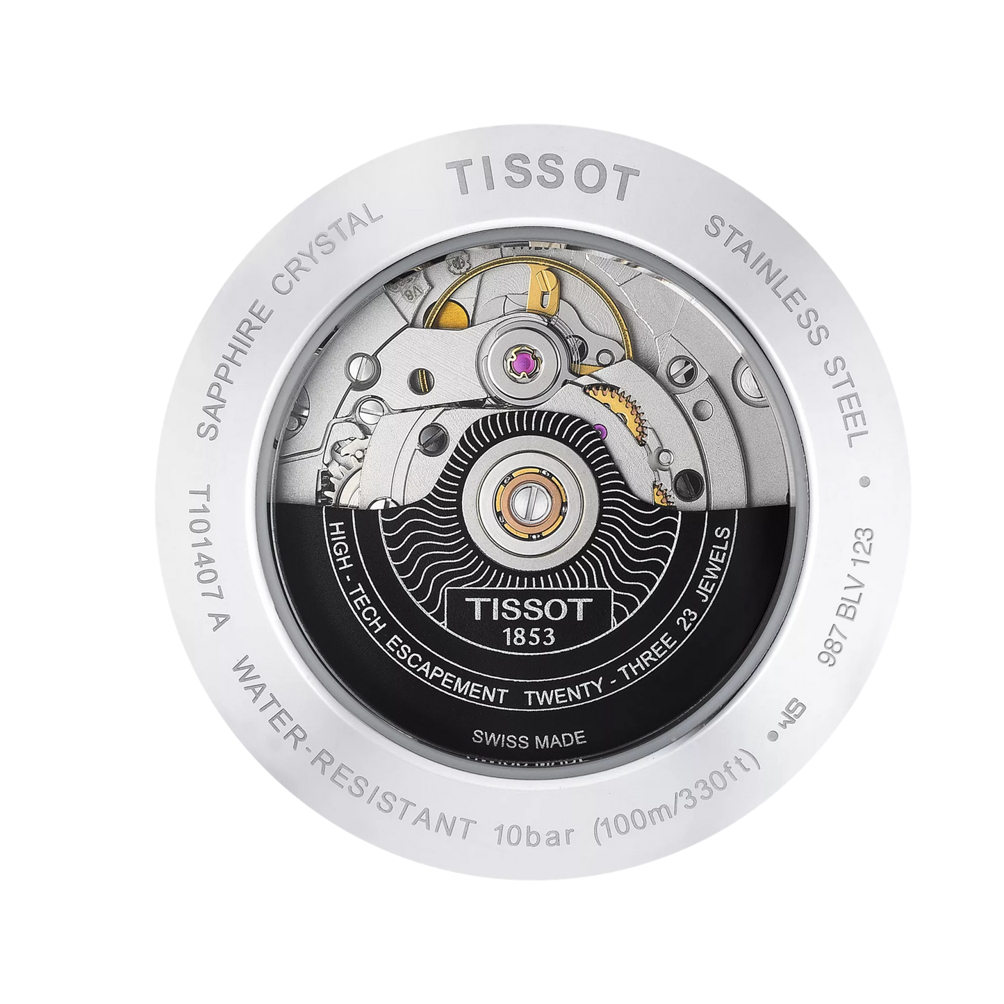 Tissot T-Classic PR 100 Powermatic 80 Automatic 39mm Men Watch T1014072203100