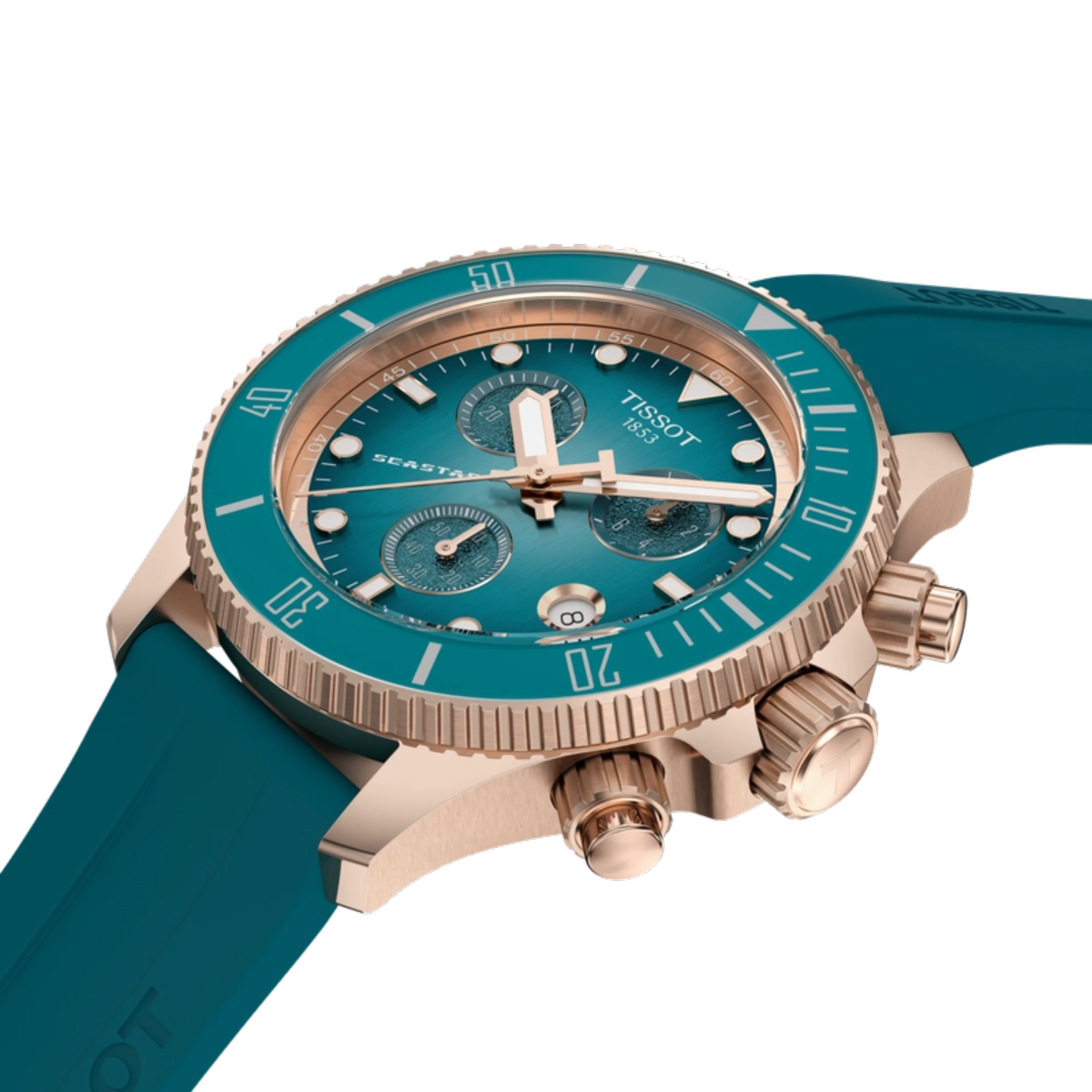 Tissot Seastar 1000 Chronograph turquoise Dial Unisex Watch T1202173704100