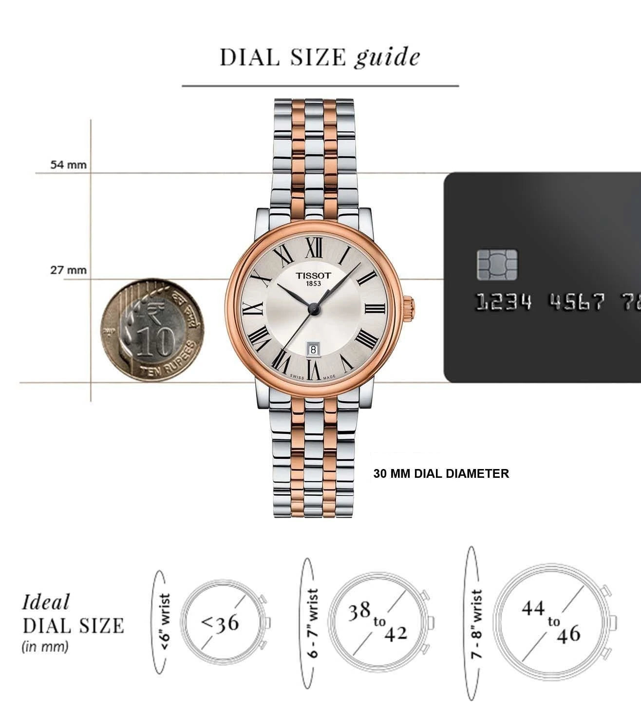 T1222102203301 | TISSOT CARSON Watch for Women