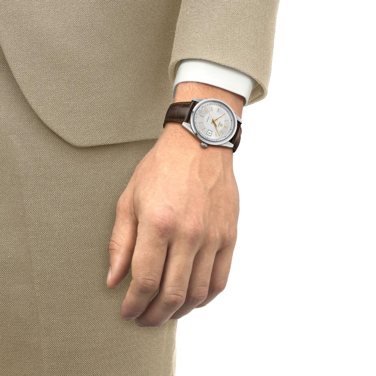 Tissot Visodate Silver Dial Analog Automatic Unisex Watch T1574071603100