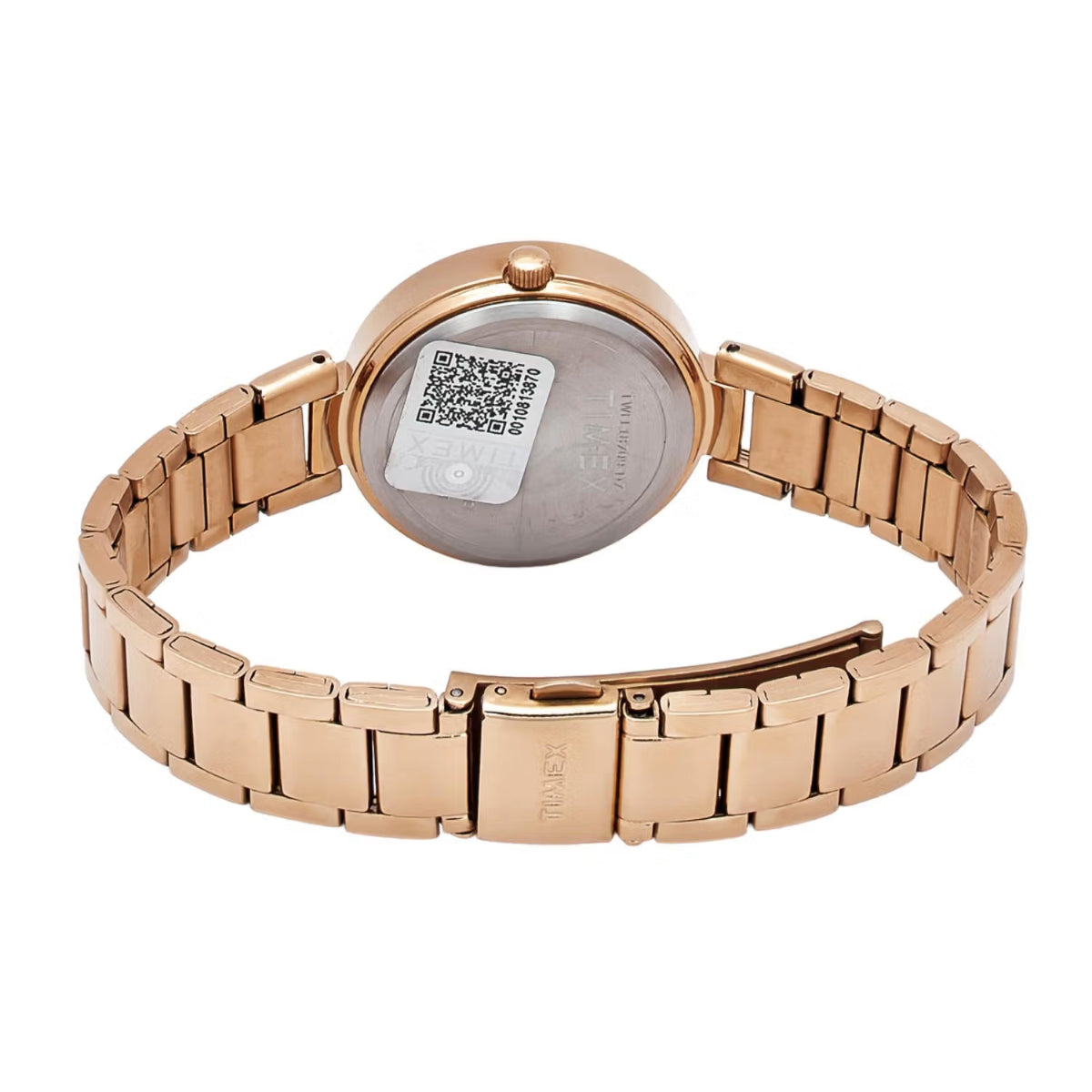 Timex Brown Round Dial Analog Watch For Women TWEL18721