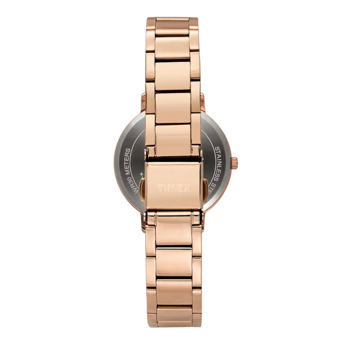 Timex Brown Round Dial Analog Watch For Women TWEL18721