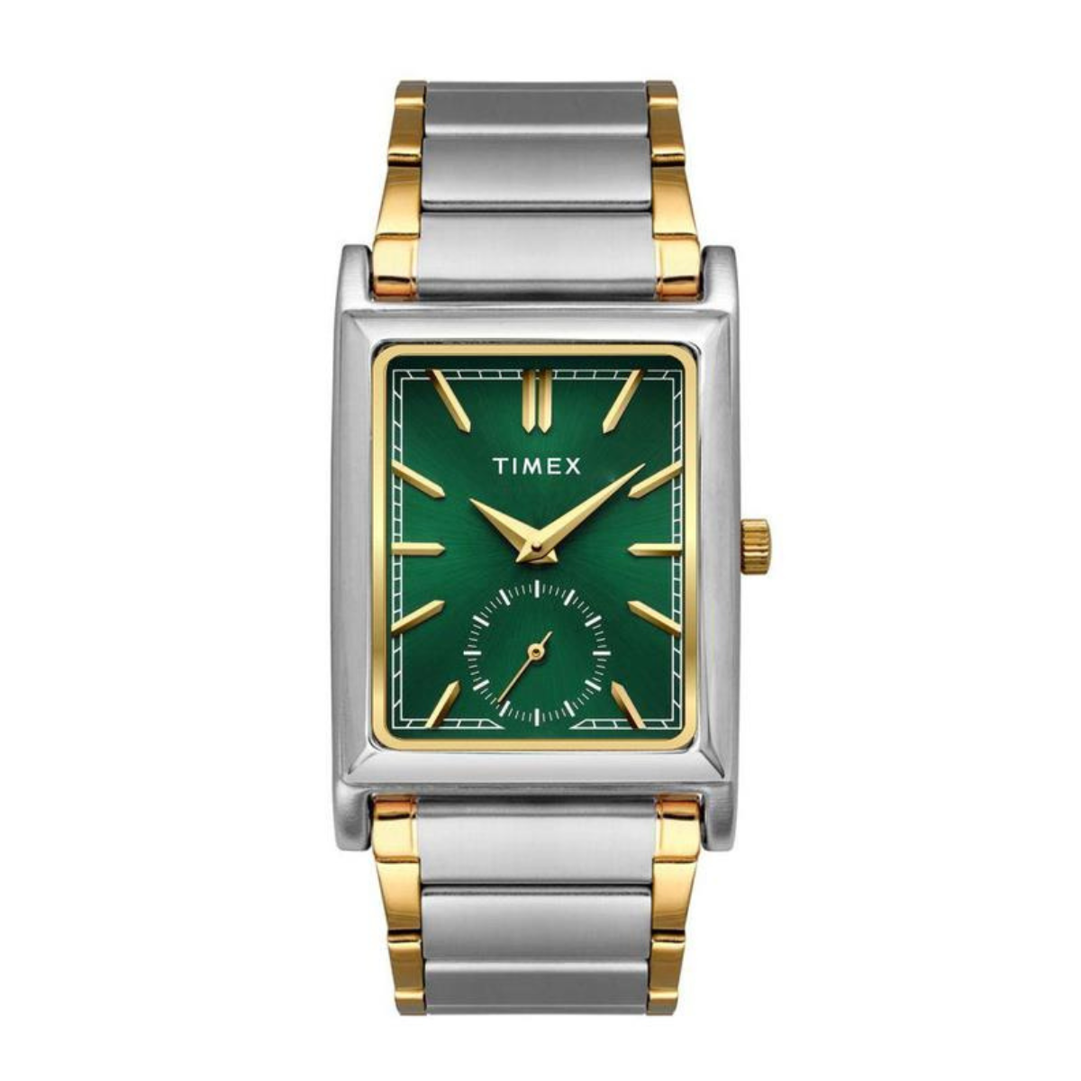 Timex Rene Retro Green Sunray Dial Dual tone Men's Astrological