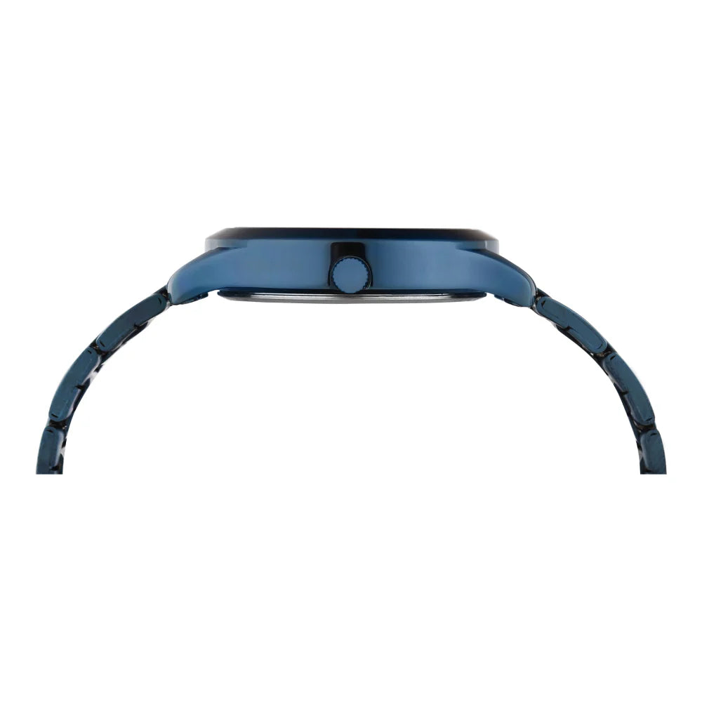 Timex Women Blue Round Multifunction Dial Watch- TW000Q819