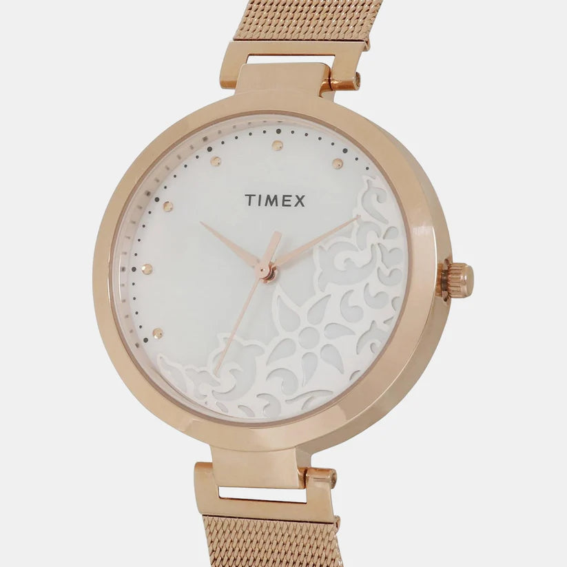 Timex Fashion Mother of Pearl Dial Women's Watch -TW000X220