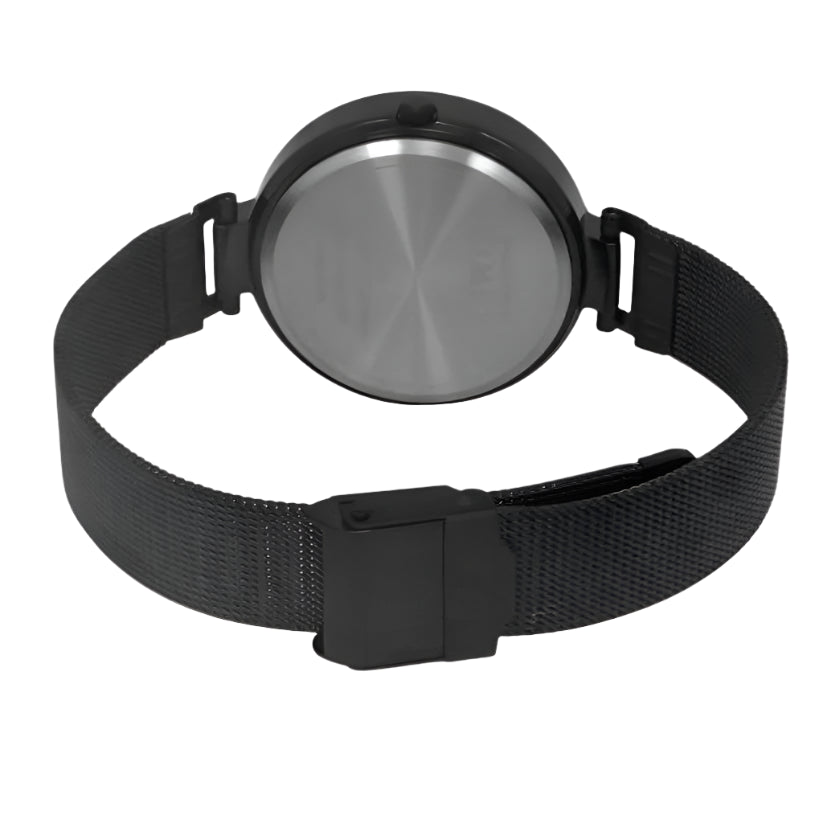 Timex Fashion Women's Black Dial Round Case Multifunction Watch -TW000X243