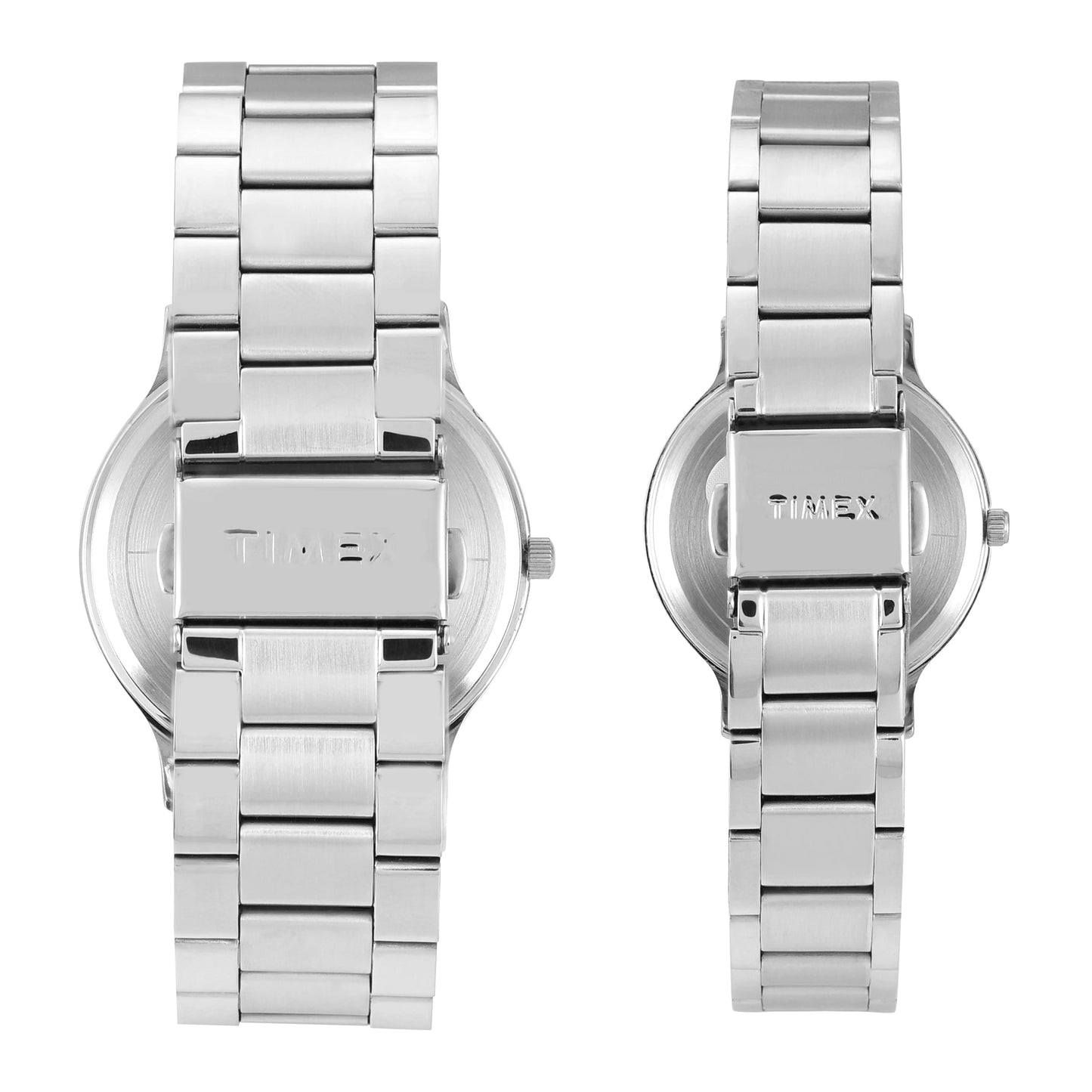 Timex Pair Green Round Dial Analog Watch - TW00PR321