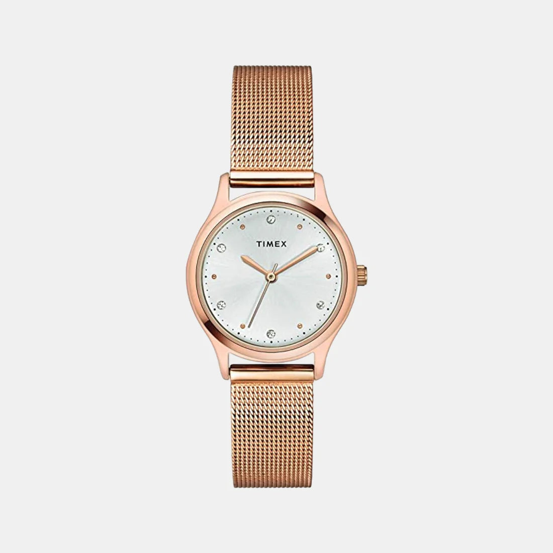 Timex Women's Silver Analog Stainless Steel Watch TW0TL8709