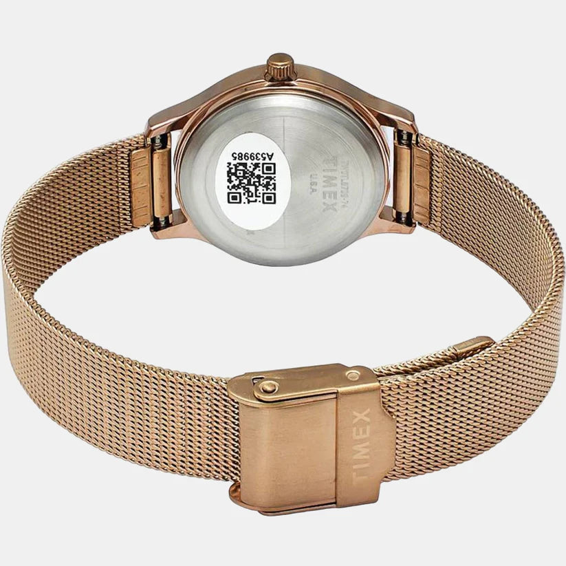 Timex Women's Silver Analog Stainless Steel Watch TW0TL8709