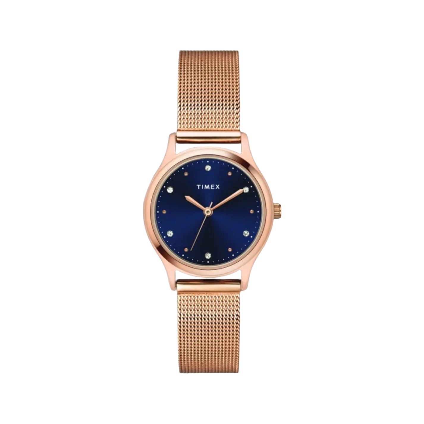 Timex Women's Blue Dial Analog Stainless Steel Watch TW0TL8711