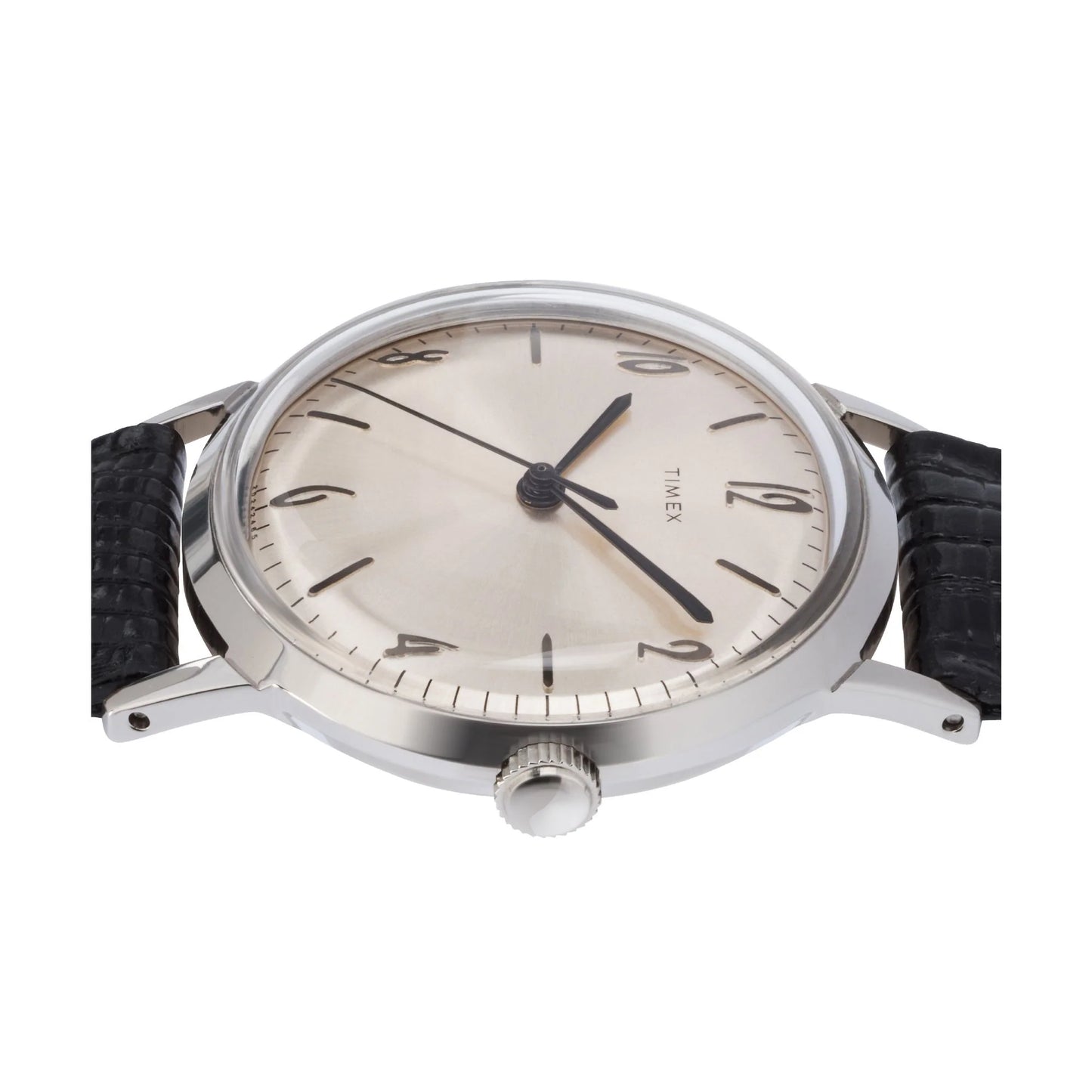 Timex Marlin Silver-Tone Round Dial Automatic Men's Watch - TW2R47900UJ