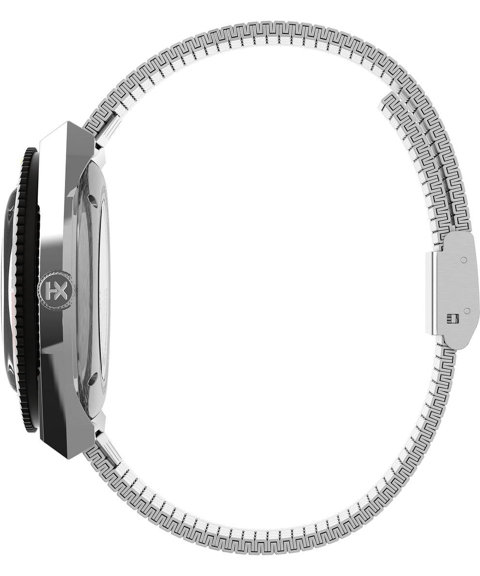 TW2U83400U9 M79 Timex | Automatic Black Dial St Steel Bracelet Watch (Men)