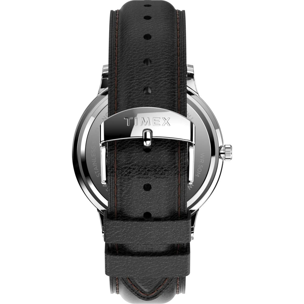 Timex Waterbury Classic Leather Strap Men's Watch - TW2U88400UJ