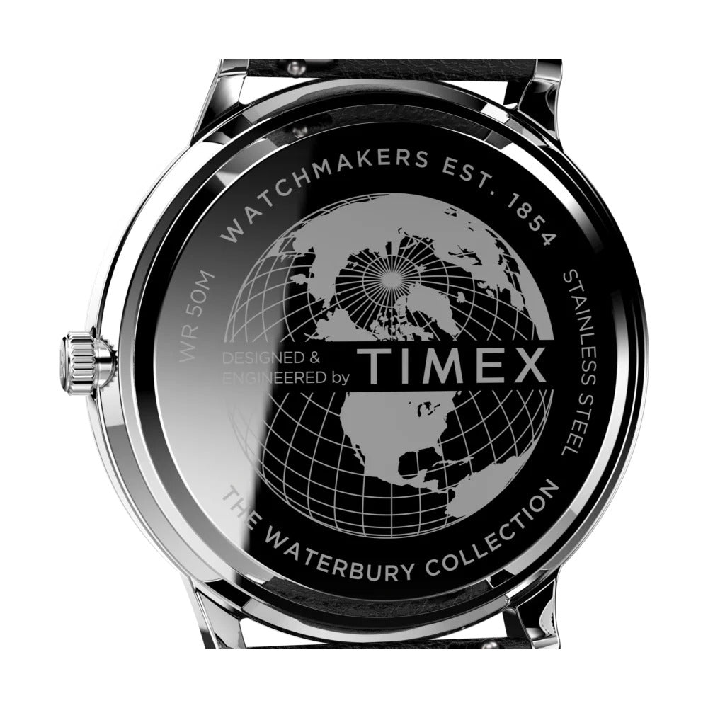 Timex Waterbury Classic Leather Strap Men's Watch - TW2U88400UJ