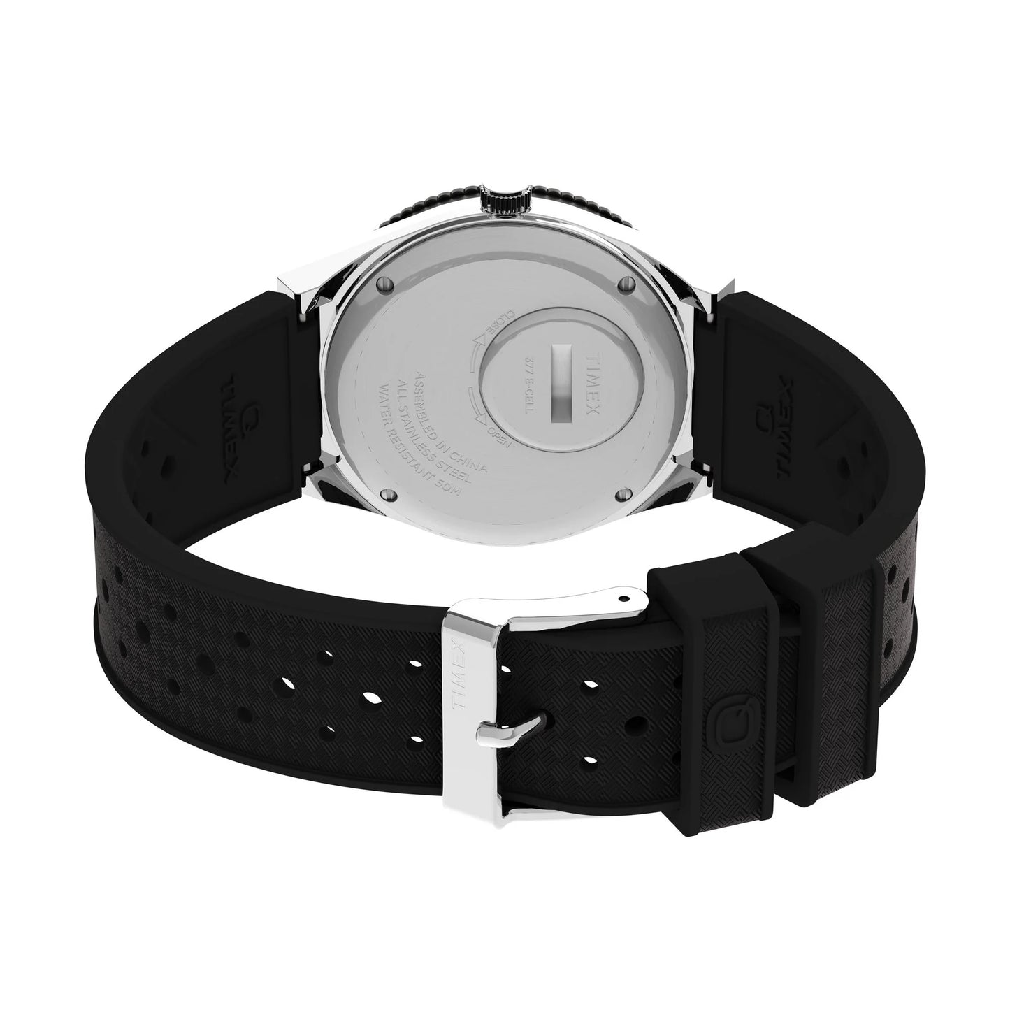 Timex Q Black Round Dial Analog Men's Watch - TW2V32000U9